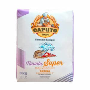 MULINO CAPUTO | Bloem Type 0 ‘NUVOLA’ en 'NUVOLA SUPER' 3 Mulino Caputo Super Nuvola Bloem in 5Kg Zak