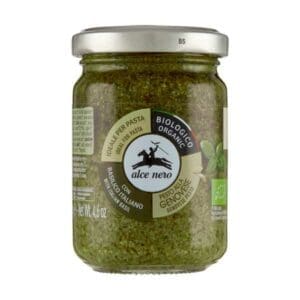ALCE NERO | Biologische Genovese pesto | 130g 1 Alce Nero Biologische Genovese Pesto 130g