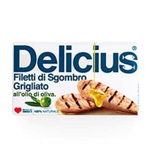 Delicius Gegrilde Makreelfilets in een 85g blikje