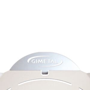 Rond geperforeerd tray/snijbord op voet Ø33cm | Gi.Metal 4 GI-METAL