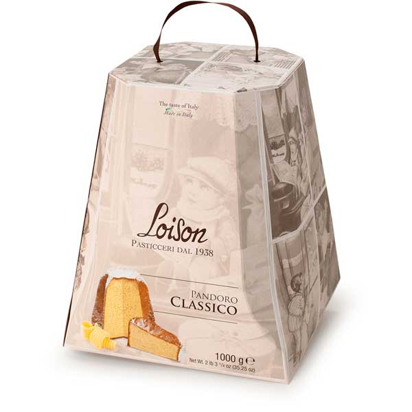 Loison Pandoro Classico 1kg – luxe Italiaanse pandoro | Loison Loison Pandoro Classico – luxe Italiaans kerstbrood met vanille, ambachtelijk gebakken in Italië