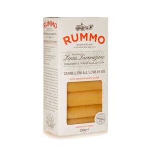 Rummo Cannelloni all'uovo nr. 176 - Klassieke cilindrische eierpasta