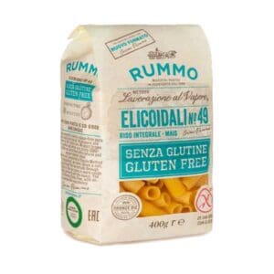 Elicoidali nr 49 GLUTENVRIJ | 400g | RUMMO 1 Rummo Elicoidali nr. 49 glutenvrij - Heerlijke glutenvrije spiraalpasta