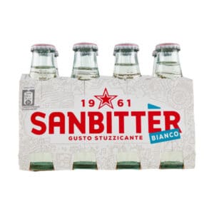 Flesjes Sanbitter Dry non-alcoholische aperitief van San Pellegrino