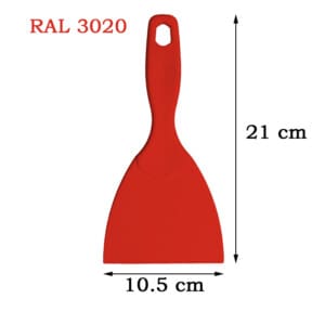 Genus Dei Plastic Deegspaan 210x105 mm - Voor Precieze Deegbewerking