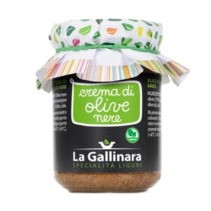 Zwarte Olijvencrème 130g | LA GALLINARA 1 La Gallinara Crema di Olive Nere