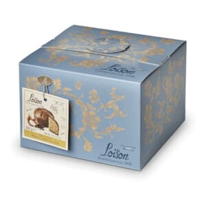 Panettone met Peer en Chocolade van Loison 600g