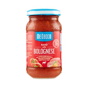 De Cecco Sugo alla Bolognese – Italiaanse tomatensaus met gehakt 190g