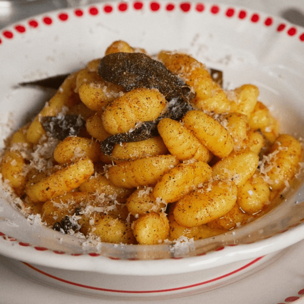 Gnocchi di patate met boter en salie 1 Gnocchi di patate met boter en salie