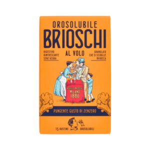 Brioschi Orosolubile al Volo Zenzero – Italiaans digestief met gembersmaak