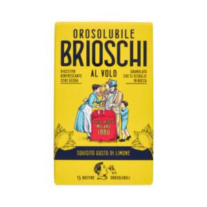 Brioschi Orosolubile al Volo – Italiaans digestief met citroensmaak