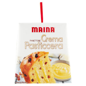 Maina Panettone Crema Pasticcera – Italiaans kerstbrood gevuld met romige vanillecrème