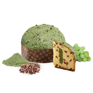 luxe Italiaanse citroenpanettone met pistachu-matcha vulling