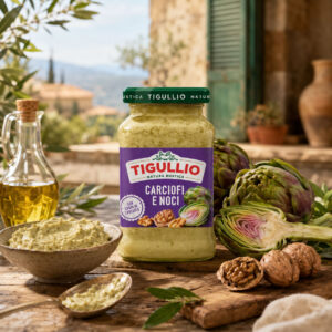 Artisjok pesto met walnoot van TIGULLIO in glazen pot 185g