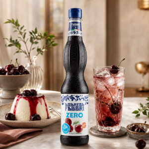 Amarena siroop zonder toegevoegde suiker Fabbri Amarena Zero 560 ml fles