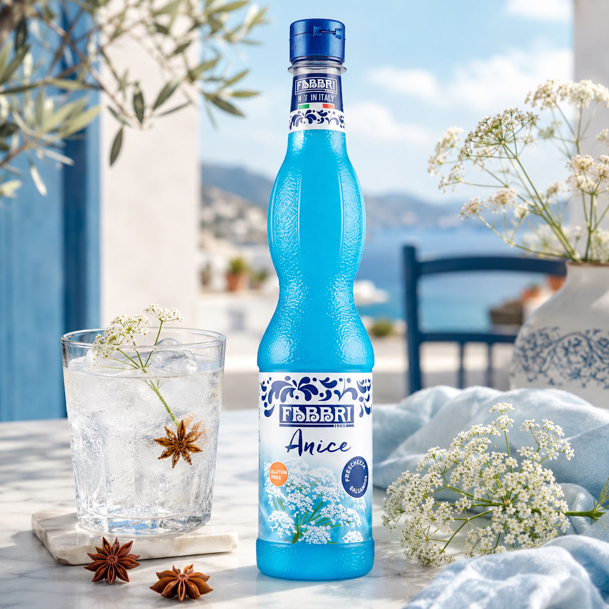 Anijssiroop Fabbri Anice 560 ml anijssiroop Fabbri Anice 560 ml glutenvrij